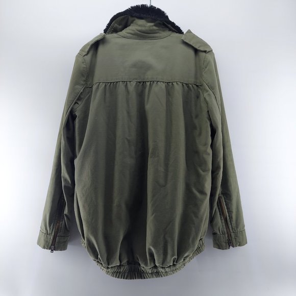 AR SRPLS Cotton Parka faux Fur Trim large - Picture 7 of 13